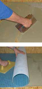 Blanke Permat the ultimate uncoupling underlayment for residential and commercial Projects. by flooringsupplyshop.com