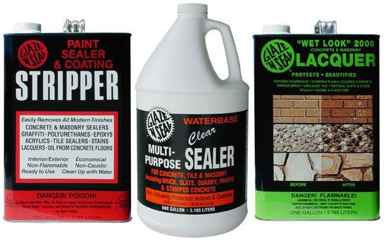 Wet Look Water Based Sealer - Glaze 'N Seal Products