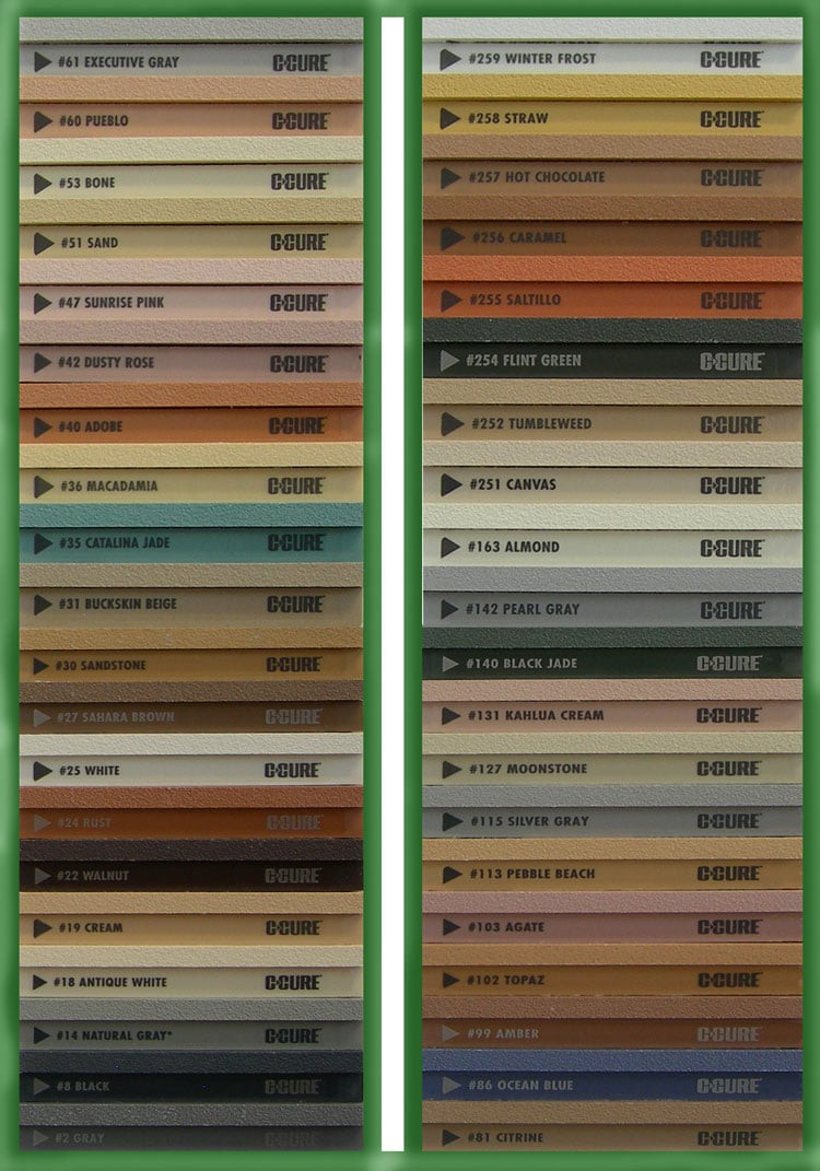 Grout and Caulking Color chart, provide by www.tiledpeot.us flooring supply store in Los Angeles, we cary Tile, Hardwood floors, Stone, Tools for tile and stone, accessories for shower and more