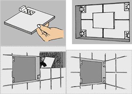Blanke Magnetic Catches are ideal for creating easy-to-remove panels by flooringsupplyshop.com