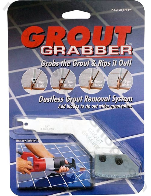 Grout Grabber, Grout Removal Tool, grout cleaning, Replacement  Blades, Grout cleaner