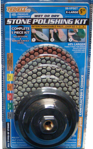 polishing stone kit diamond premium granite pads pad tools flooringsupplyshop fabrication