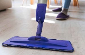 Sweep and Dry Mop Regularyly