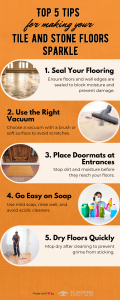 Top 5 tips for making your tile and stone floors sparkle
