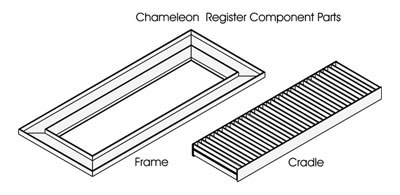 Chameleon Tile and Stone Registers, Floor Vent Registers, register for tile, floor grilles, grates, diffusers, vents, floor register, registers