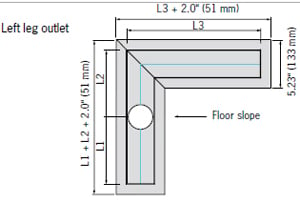 Quartz by aco, Shower Channels, Linear Drain, linear shower channel, shower channel drain, Quick Drain, square drain, rectangle drains, floor grilles, shower grates, Quick Drain