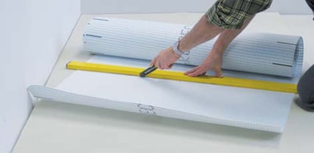 Blanke SecurMat , ceramic tile underlayment, Blanke Uni Mat Pro, tile underlayment, tile underlayment membrane, uncoupling tile underlayment, crack isolation properties