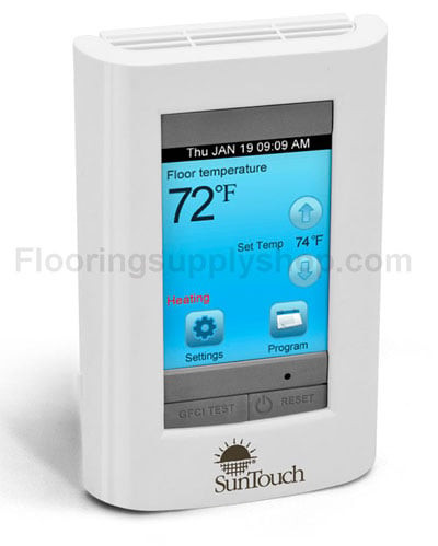 Sunstat View Programmable Thermostat, Easy Heat Warm Tiles Troubleshooting