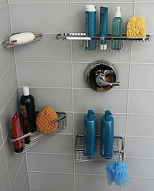 How to Install Tile Shower Shelving w Shower Hooks [step-by-step] -  TileWare Products 