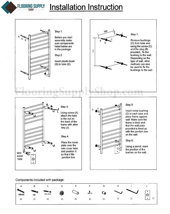 Radiant Towel Warmer, Heated Towel Warmer, Heated Towel Rail, Heated Towel Rack, Electric Towel Warmer, Electric Towel Rack, Electric Towel Warmers, Stainless Steel Towel Warmers