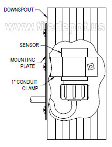 PM-824 Detector Snow and Ice Sensor Controller for Automatically Melting Snow from Sidewalks and Driveways by flooringsupplyshop.com 