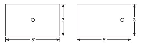 Ebbe square shower drain, deco shower drain