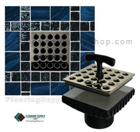 Ebbe shower drain cover, Ebbe shower drain, Shower drains, Square shower drains, Square Drains, Shower construction,