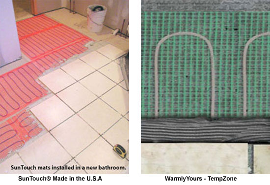 Heated floor mat, heat mat, radiant floor heat mat, radiant floor heating supply, radiant floor heating mat, radiant floor mat, flooring heating System, tile heating