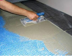 Blanke Permat the ultimate uncoupling underlayment for residential and commercial Projects. By FlooringSupplyshop.com