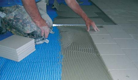 Blanke Permat the ultimate uncoupling underlayment for residential and commercial Projects. by flooringsupplyshop.com