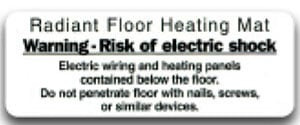 SunTouch offers radiant floor heating mats and WarmWire.  our heated floor mats are manufactured in the U.S.A and designed to cancel EMF.  