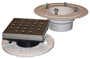 Ebbe square shower drain, deco shower drain