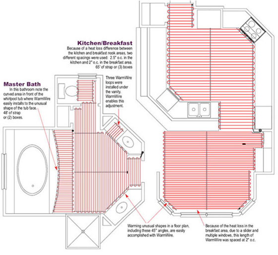 warmwire spool SunTouch warmwire, floor warming, radiant floor Warmwire, suntouch electric warmwire warmwire kits, under floor heating, suntouch radiant floor heating