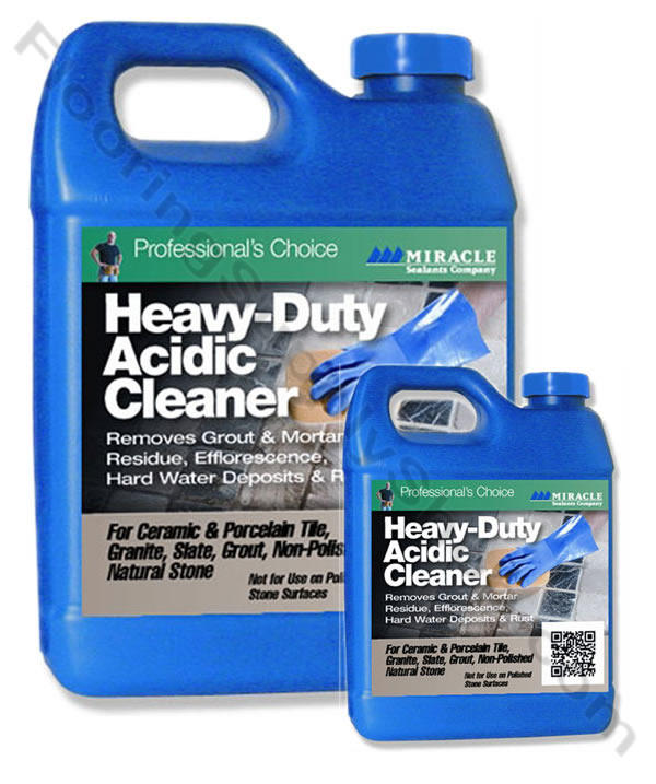 miracle sealants heavy duty acidic cleaner by flooringsupplyshop com miracle sealants heavy duty acidic cleaner by flooringsupplyshop com