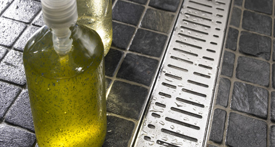 Quartz by aco, Shower Channels, Linear Drain, linear shower channel, shower channel drain, Quick Drain, square drain, rectangle drains, floor grilles, shower grates, Quick Drain