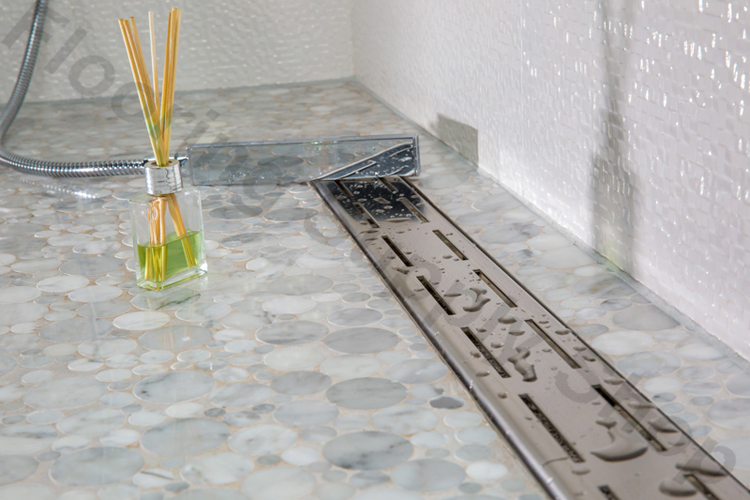 Serene Steam Linear Shower Drains Flooring Supply