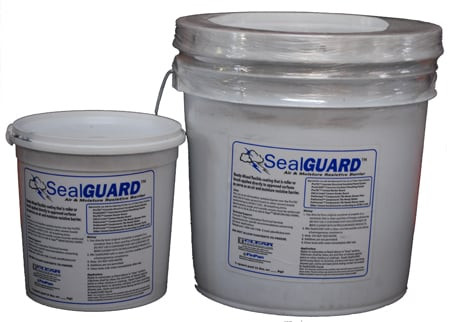 SealGuard Waterproofing Membranes, Seal Guard, Waterproofing Membranes, C-Cure Pro red 986 waterproofing membrane, Setting Material, Thinset, non-sanded Grout