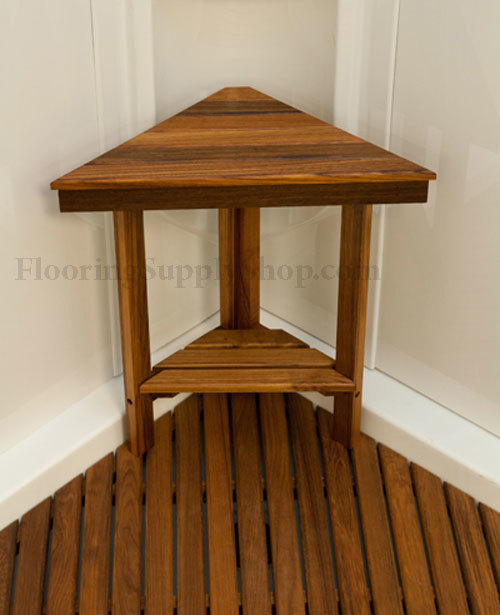 Teak Corner Bench Large by FlooringSupplyShop.com